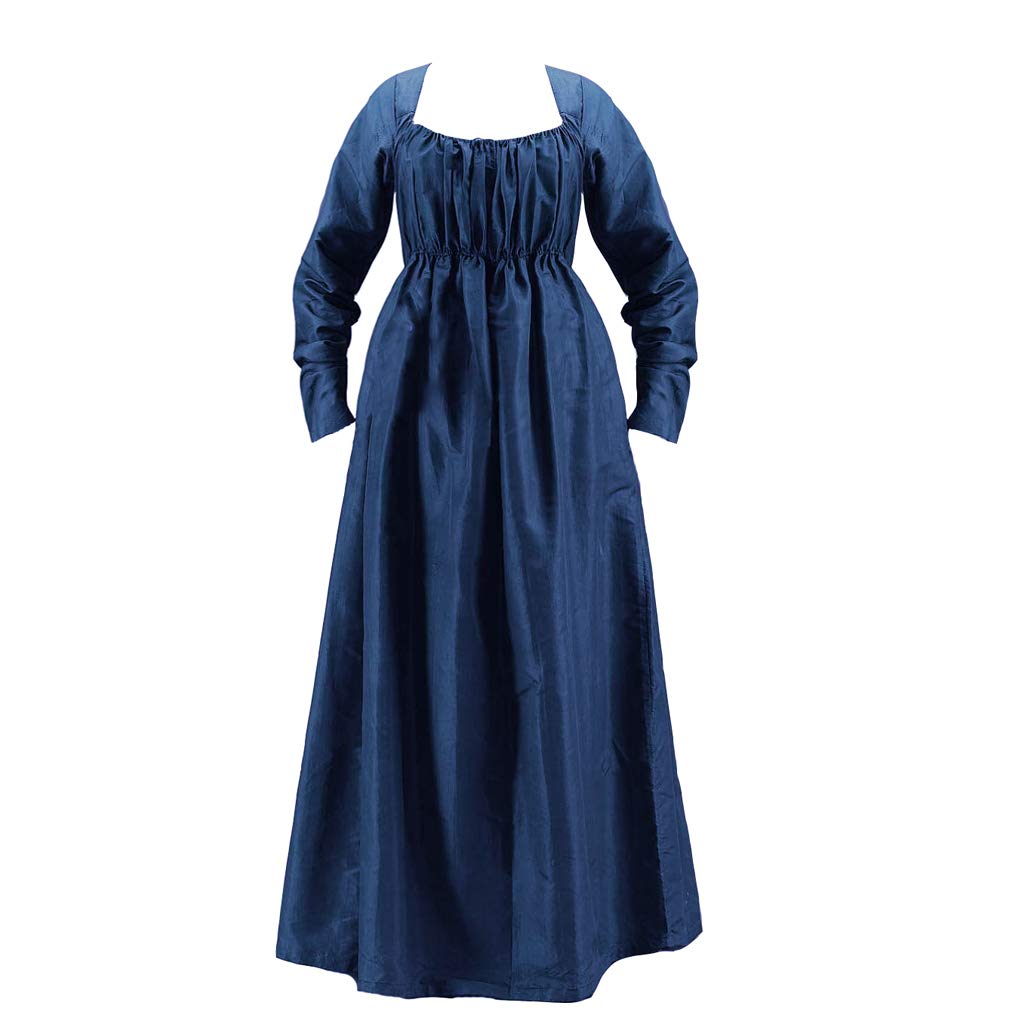 HappyStory Regency Dress for Women - Elizabeth Tudor Skirt & Jane Austen Victorian Retro Dress | Elegant Vintage Costume for Renaissance Fairs, Historical Reenactments & Themed Parties