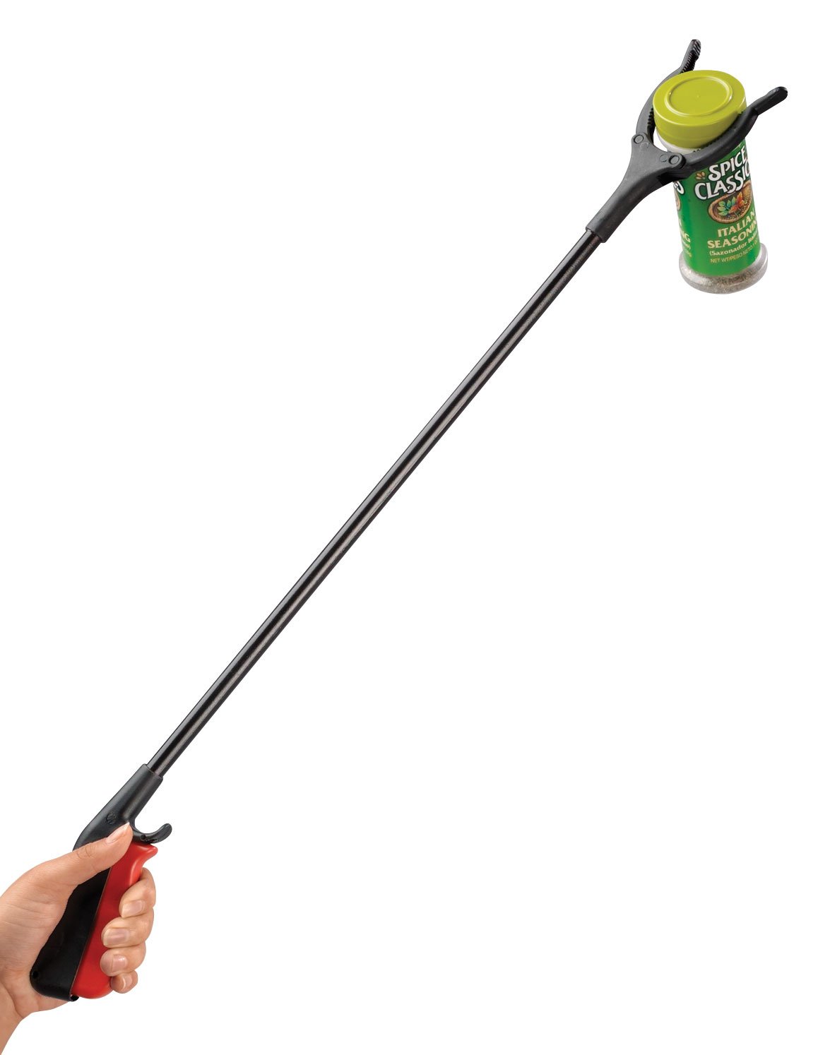 Long Handle Easy Pick Up Tool - Reacher Grabber for Elderly, Disabled & Mobility Aid - Lightweight & Durable for Home, Office, Garden & Outdoor Use