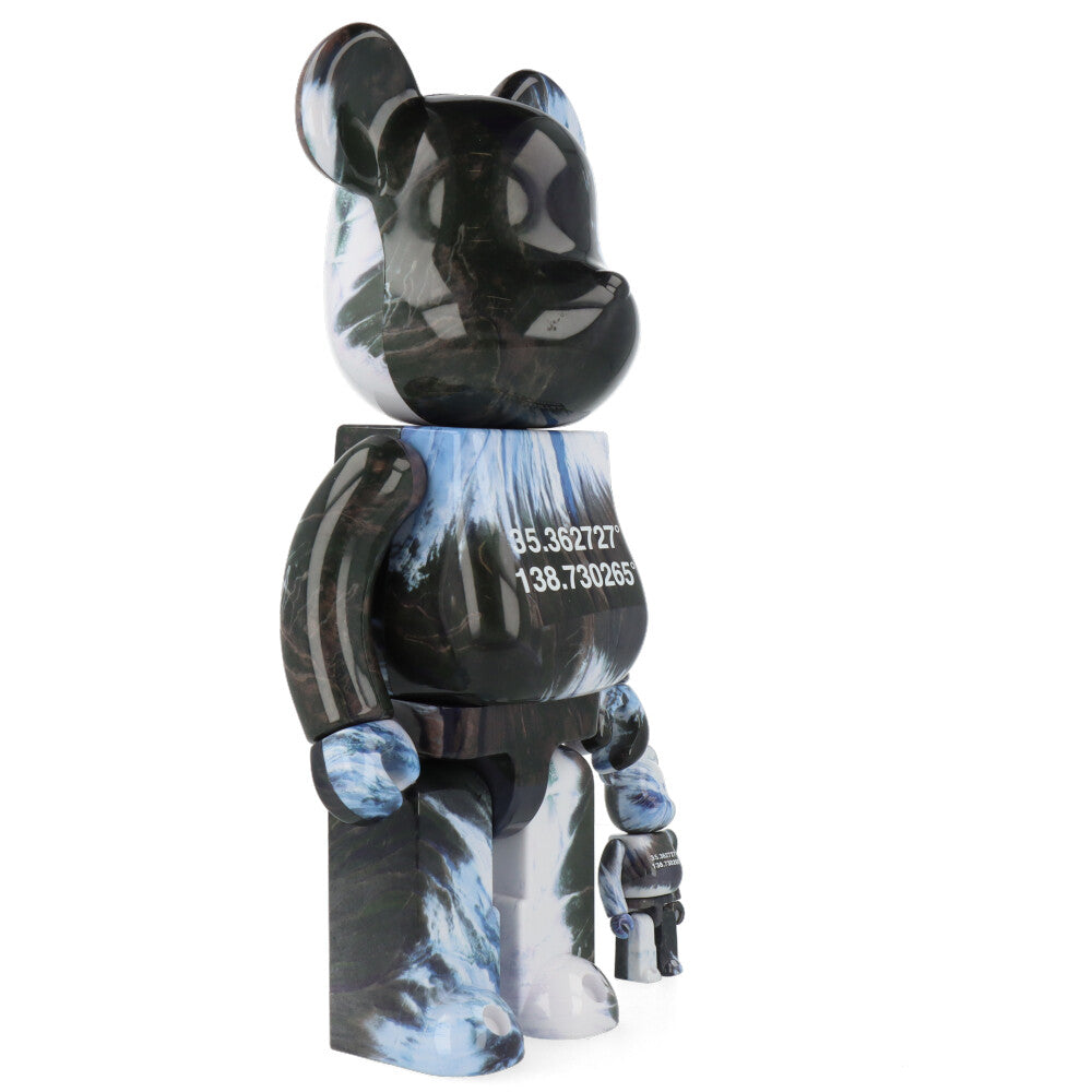 400% + 100% Bearbrick Benjamin Grant Fuji Mount Art Toy Figure - Collectible Vinyl Designer Toy for Home Decor & Office Display