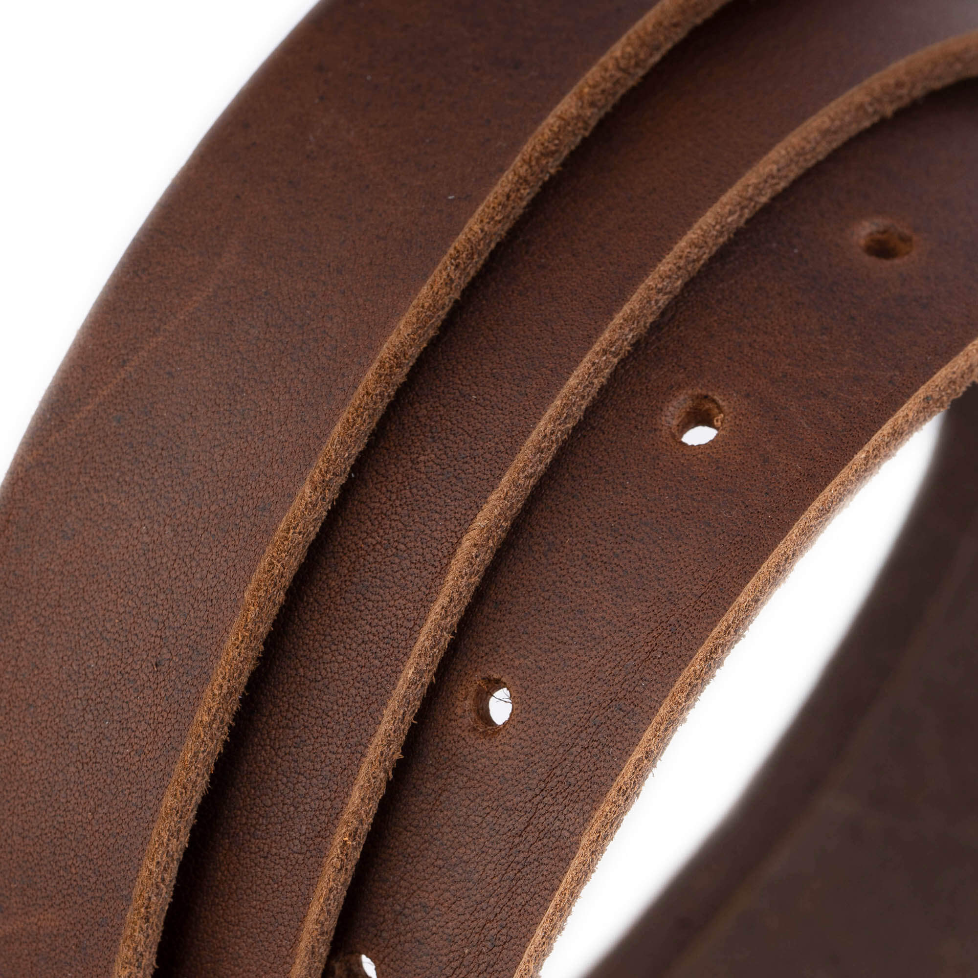 2.5 cm Brown Soft Leather Belt Strap Replacement for Montblanc Buckles - Premium Genuine Leather Belt for Men & Women, Dress & Casual Wear