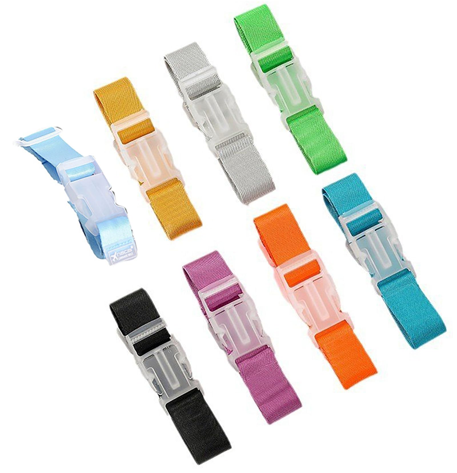 8-Piece Adjustable Luggage Backpack Straps - 1