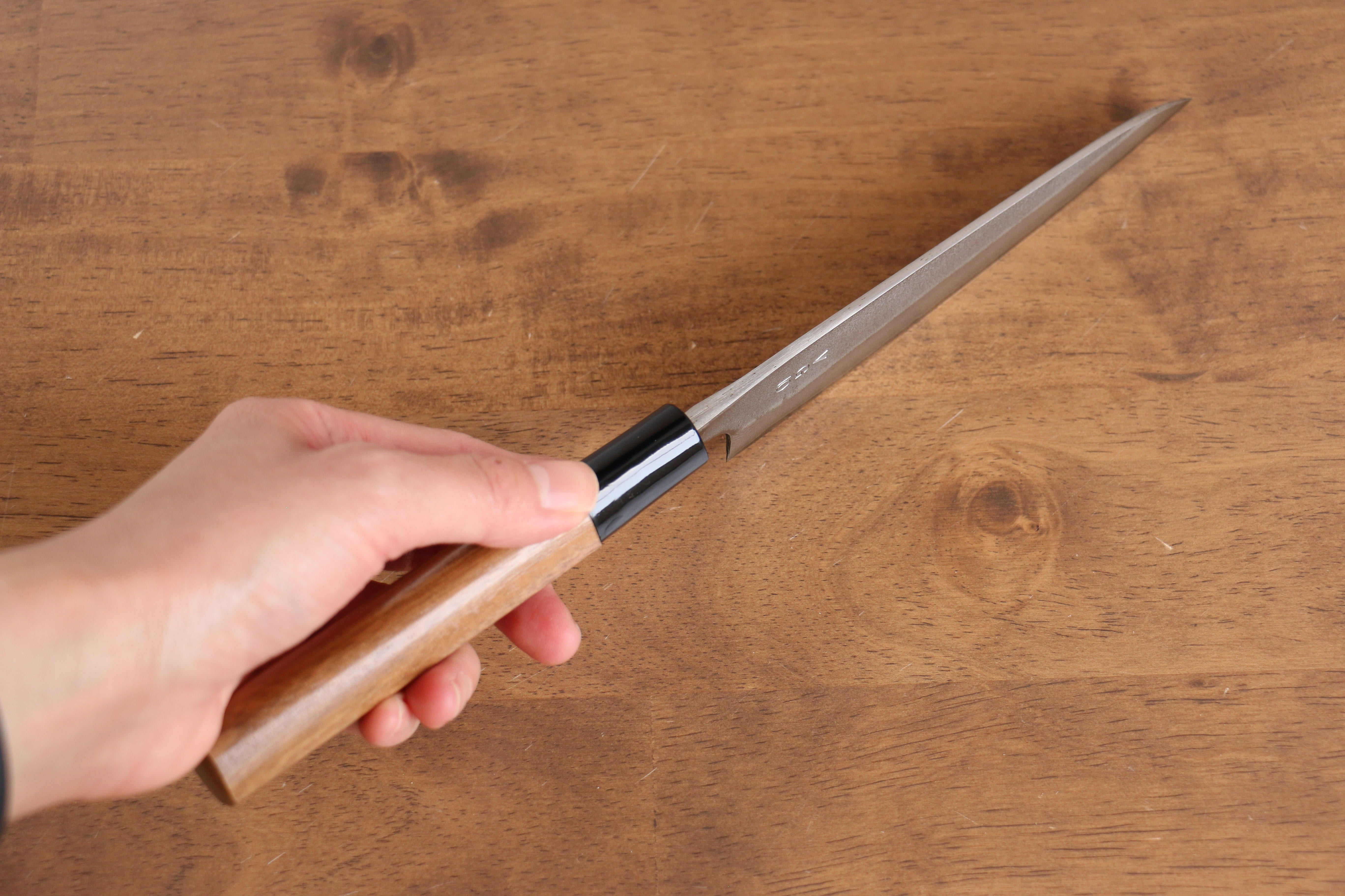 VG10 Damascus Nashiji Petty Utility Knife 140mm - Japanese Chef Knife with Walnut Handle - Perfect for Slicing, Chopping & Precision Kitchen Tasks