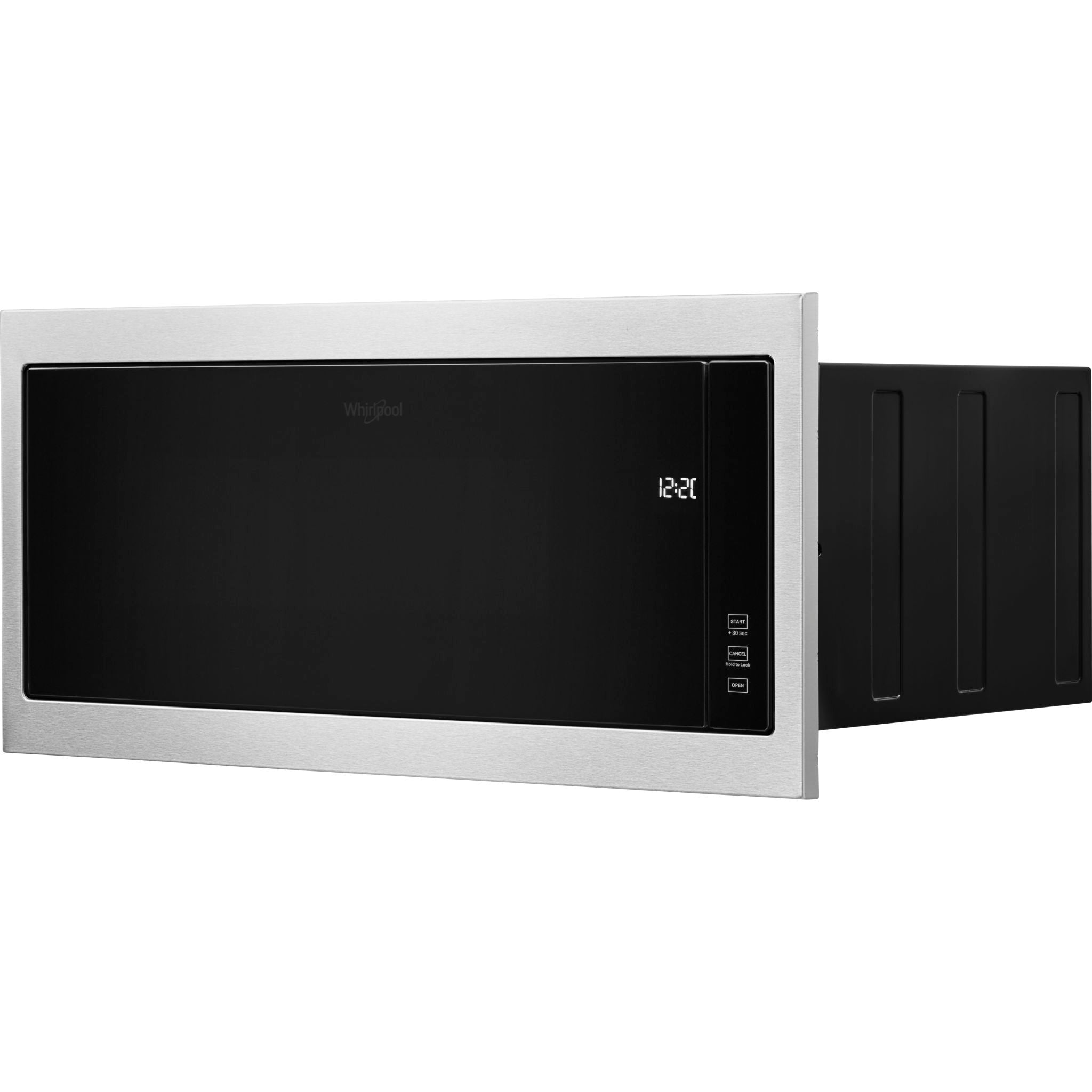 Whirlpool YWMT50011KS Built-In Microwave Oven - Stainless Steel - Perfect for Kitchen Remodeling & Small Space Cooking