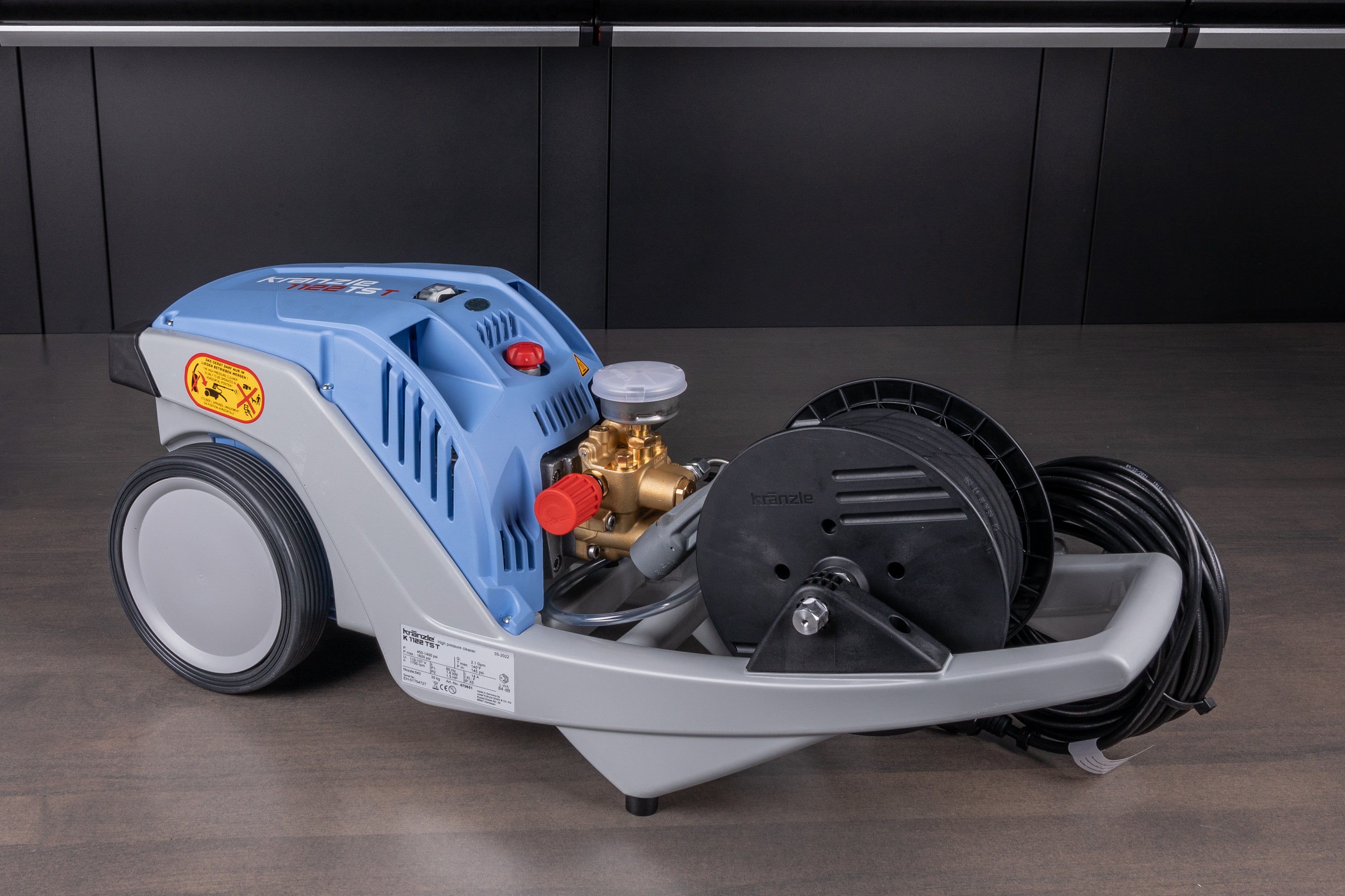 Kranzle K1122TST Professional Portable Pressure Washer - High Power Electric Car Wash, Home & Garden Cleaning - Perfect for Driveways, Patios, and Outdoor Surfaces