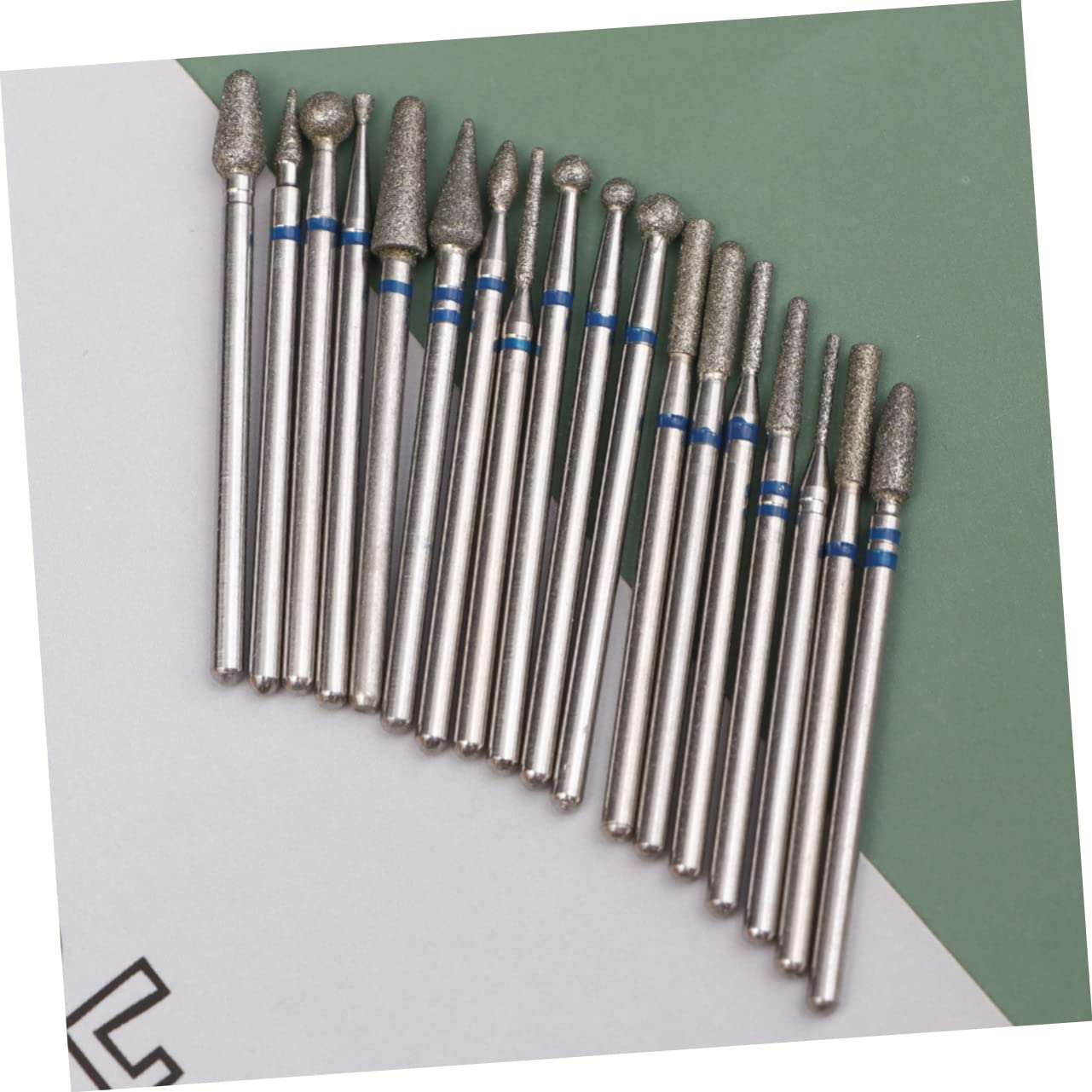 Beavorty 18pcs Nail Drill Bits Set - Professional Manicure Sanding Heads & Cuticle Kit for Home & Salon Use - Perfect for Acrylic, Gel, and Natural Nails
