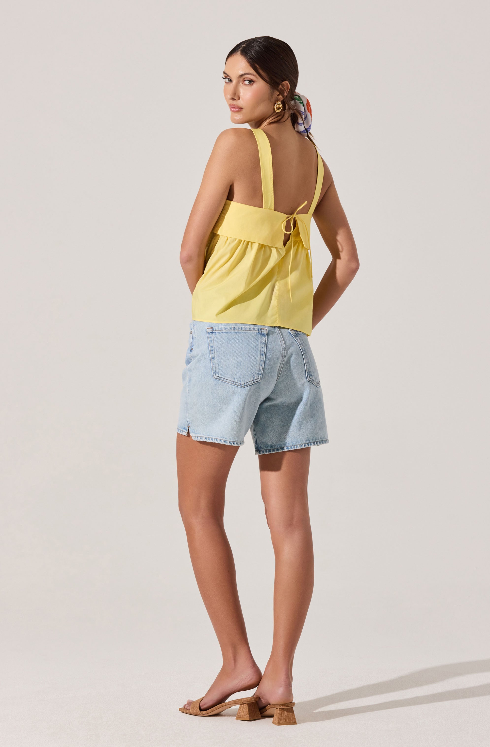 Square Neck Babydoll Top for Women - Flowy Lace Summer Blouse - Perfect for Date Night & Beach Vacation
