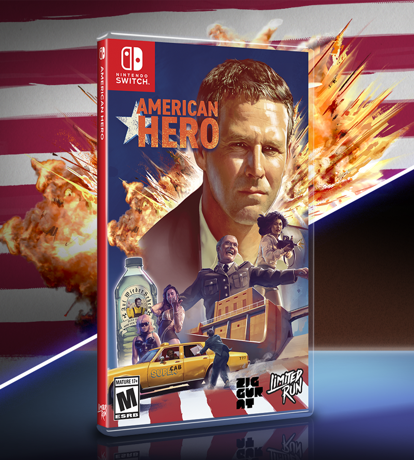 Nintendo Switch Limited Run #151: American Hero Edition - Collectible Game for US Gamers | Perfect for Gaming Enthusiasts & Collectors