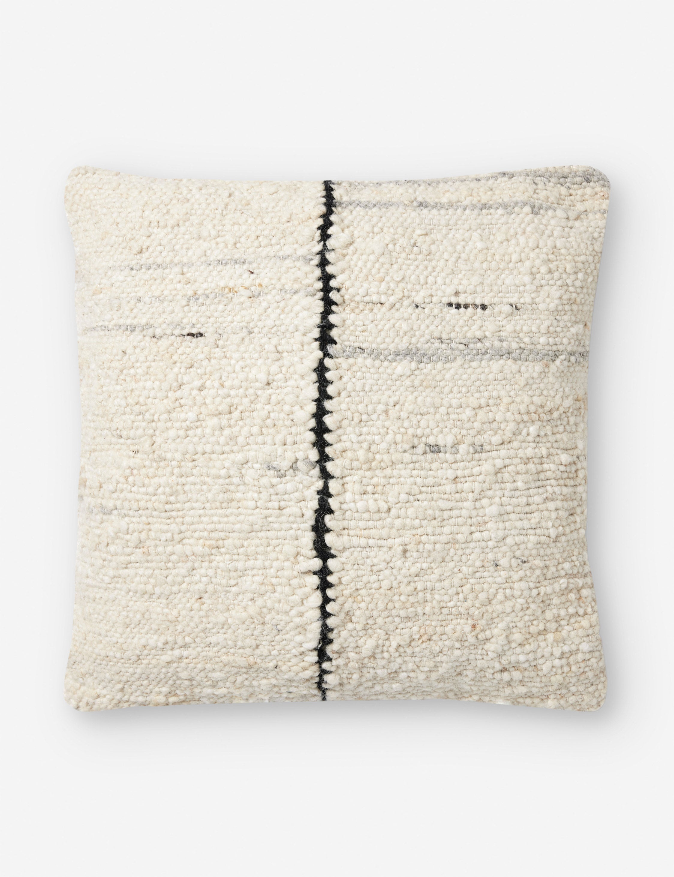 Amber Lewis x Loloi Carla Pillow - Soft Decorative Throw Pillow for Sofa, Bed & Home Decor - Perfect for Living Room, Bedroom & Nursery Accents