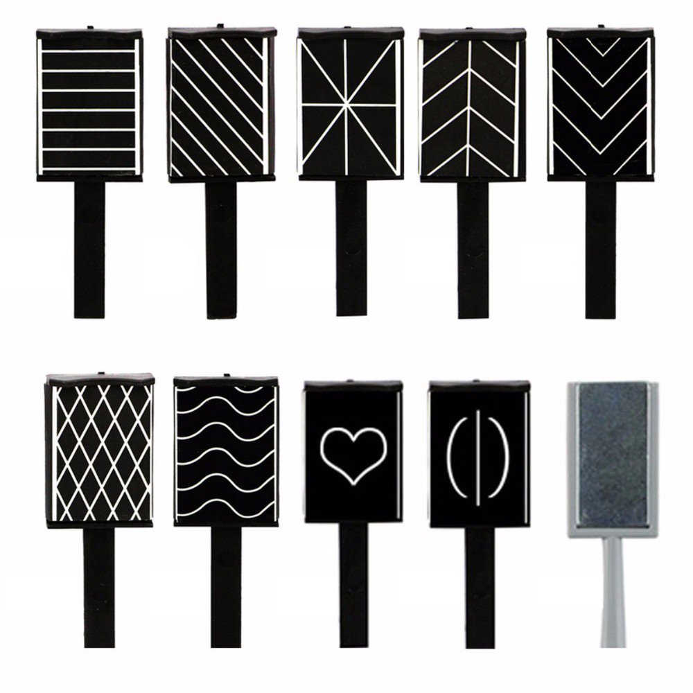 11-Piece Nail Art Tool Set with Magnetic Pen for DIY 3D Magnetic Polish - Perfect for Salon, Home Manicures & Professional Nail Designs