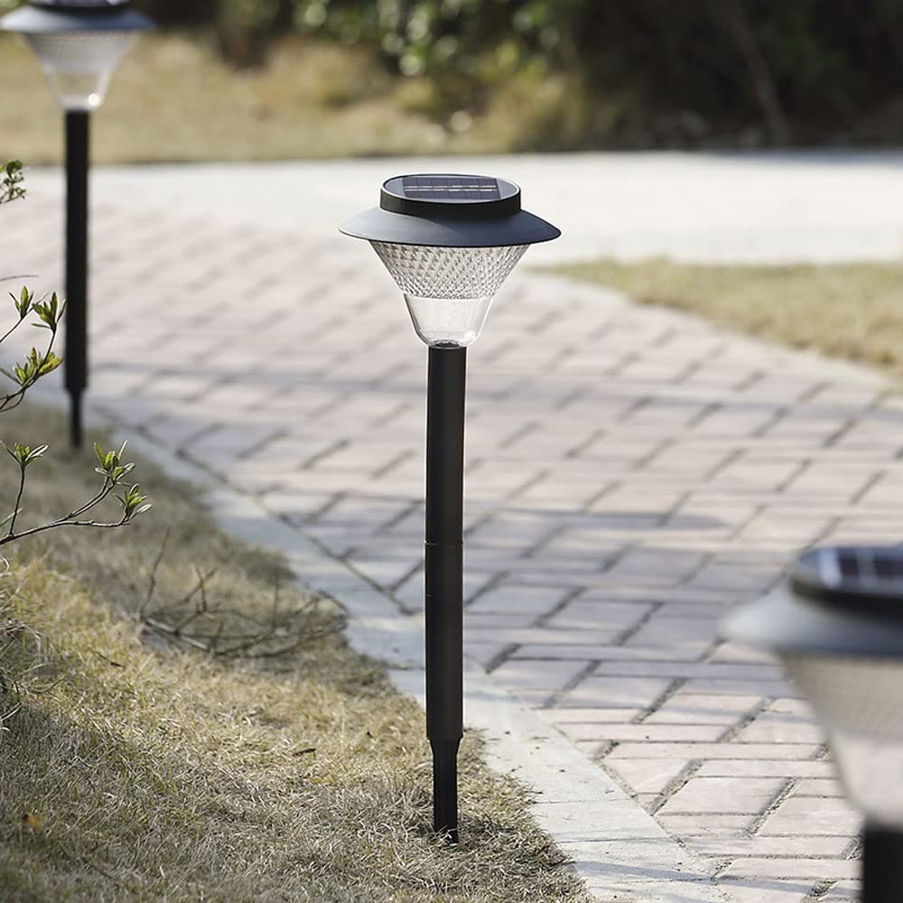 Solar Powered LED Outdoor Garden Lights - Waterproof ABS Landscape Lighting for Patio, Lawn, Pathway, and Villa Decoration | Perfect for Backyard, Driveway, and Wall Lighting at Night