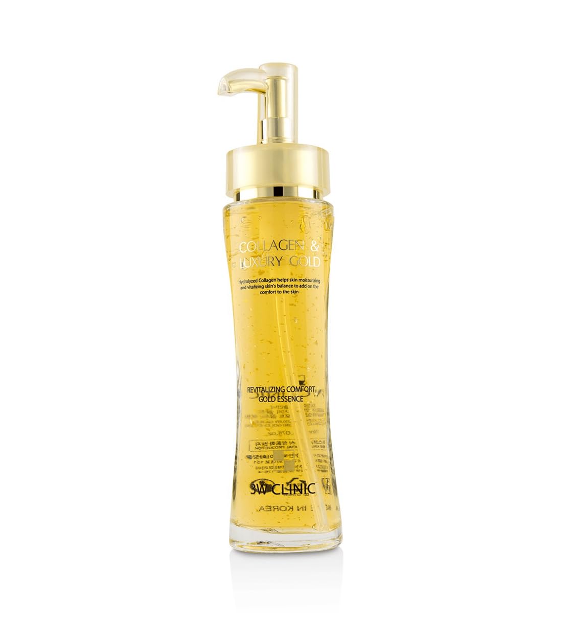 24K Gold Collagen Essence - Anti-Wrinkle & Revitalizing Face Serum (150ml/5.07oz) | Korean Skincare for Youthful Glow | Perfect for Night Routine & Anti-Aging Care