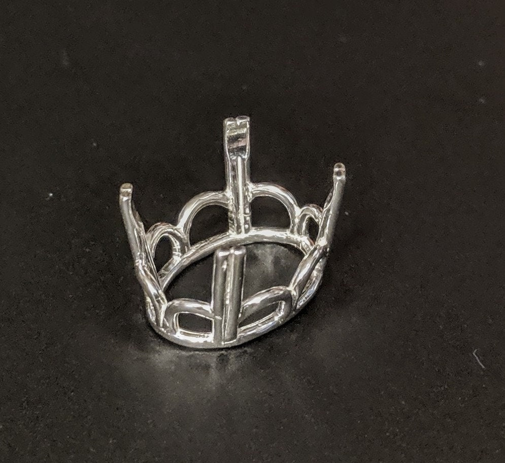 10x8mm & 20x15mm Sterling Silver or 14kt Gold Regal Lion Head Jewelry Findings - DIY Ring, Earring & Pendant Making Supplies for Custom Jewelry Design | Perfect for Handmade Necklaces, Bracelets & Royal-Themed Accessories
