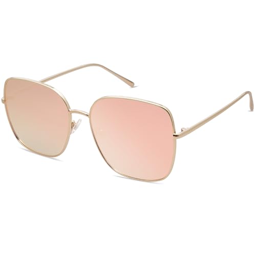 Gold/Pink Mirrored