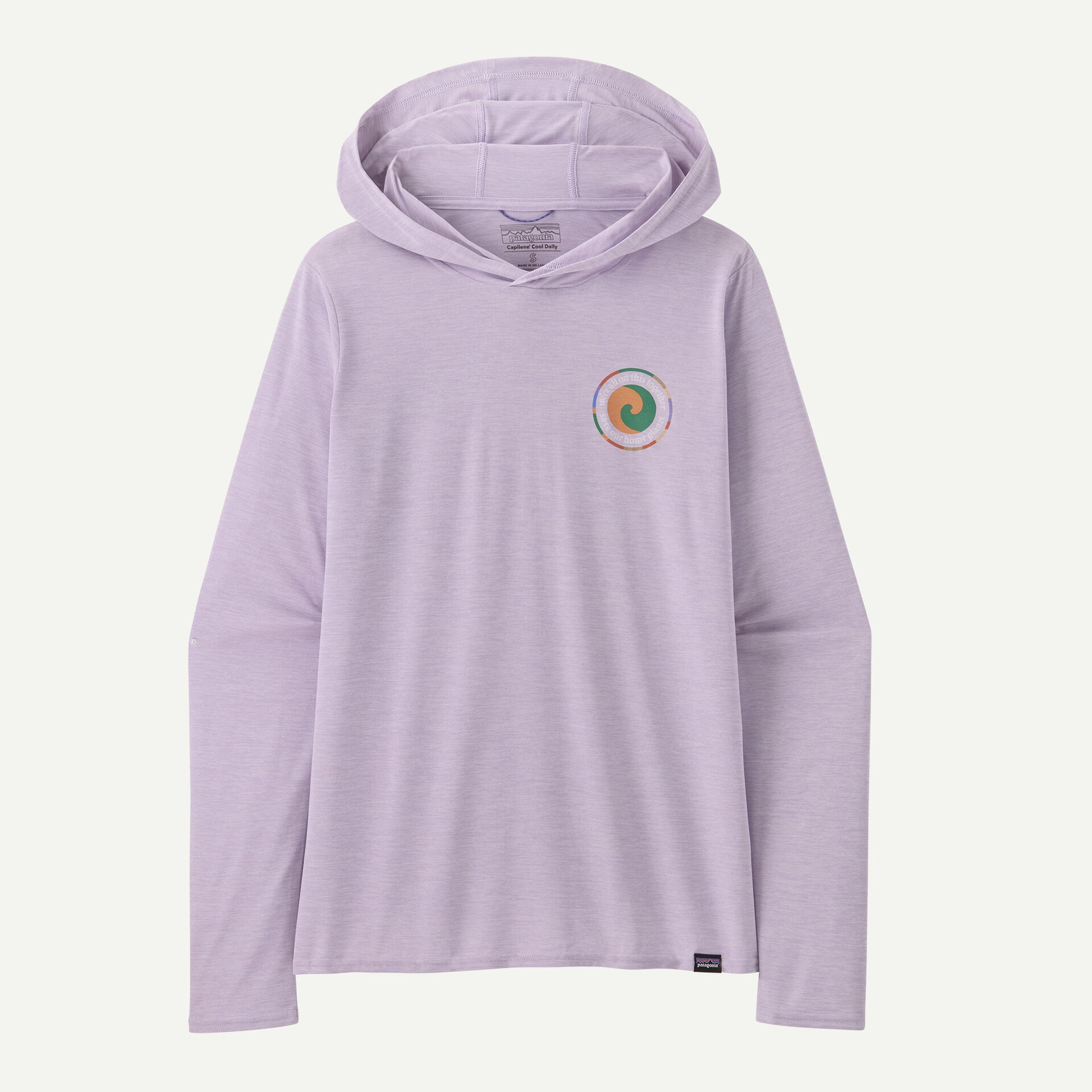 Capilene® Cool Daily Graphic Hoody for Women - Lightweight & Breathable Hooded Sweatshirt - Perfect for Hiking, Running & Outdoor Activities