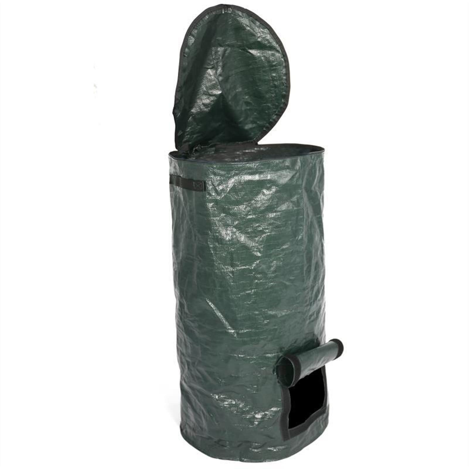 QTBH Portable Compost Bin - Organic Waste Container for Kitchen, Garden & Composting | Eco-Friendly Trash Can, Fermentation Dustbin, Waste Storage & Disposal | Perfect for Food Scraps, Yard Waste & Sustainable Living