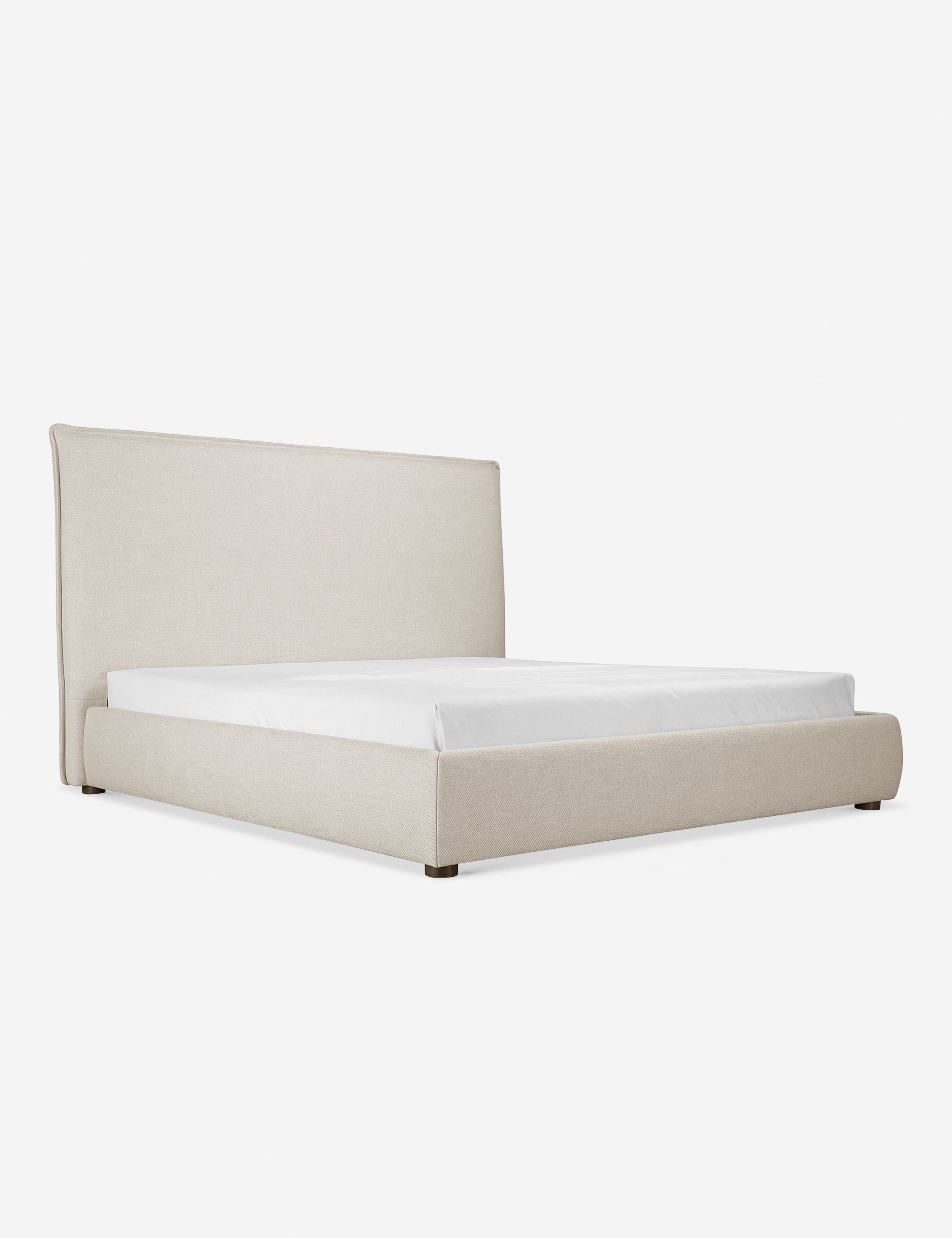 Cambria Platform Bed Frame - Modern Low Profile Bed with Wooden Slats - Perfect for Minimalist Bedroom & Small Spaces