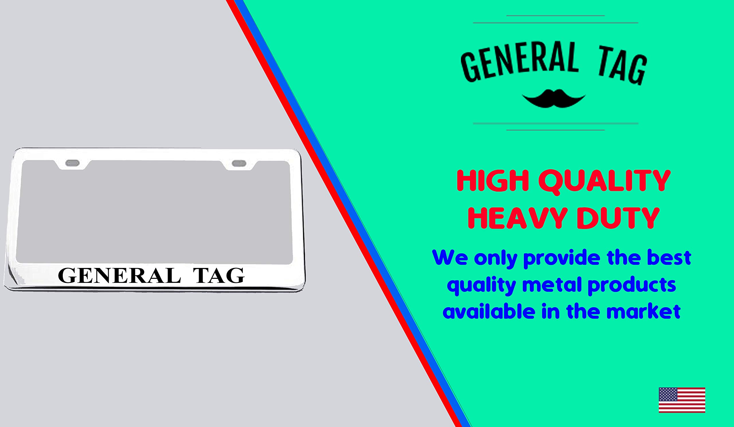 Proud to Be from El Salvador Country Flag License Plate Frame - Novelty Metal Aluminum Chrome Car Truck Auto Accessory for Patriotic Pride & Road Trips