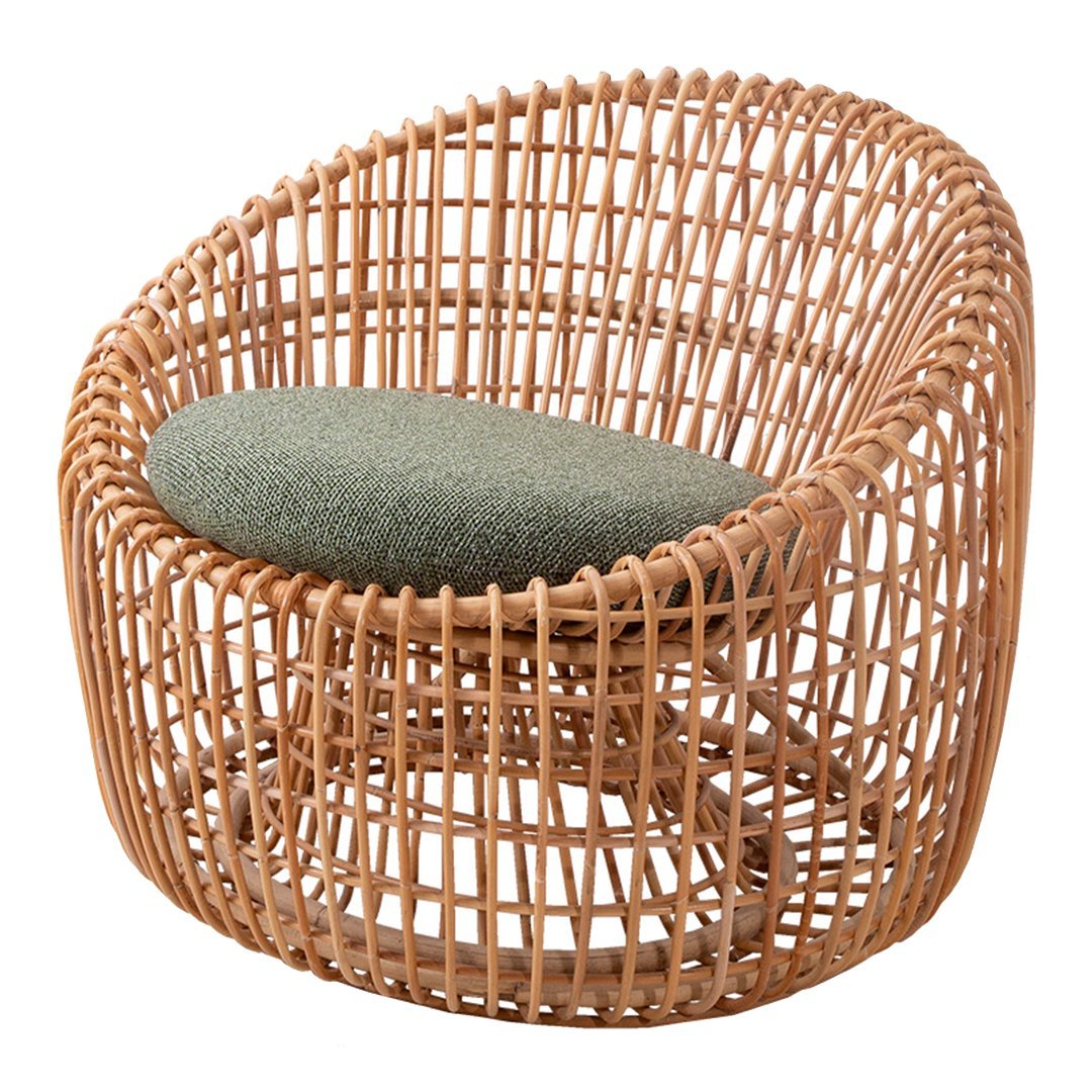 Premium Round Cushion for Nest Chair - Soft Indoor Seat Pad - Perfect for Living Room, Bedroom, Nursery & Cozy Spaces