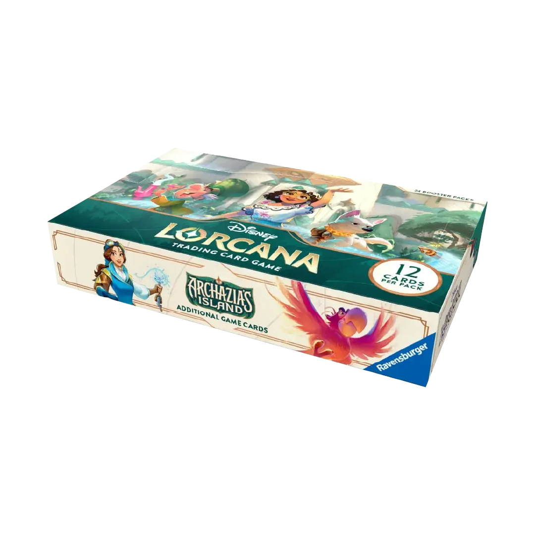 Disney Lorcana Archazia’s Island Booster Box - 36 Packs TCG Cards for Collectors & Players - Perfect for Game Nights & Tournaments