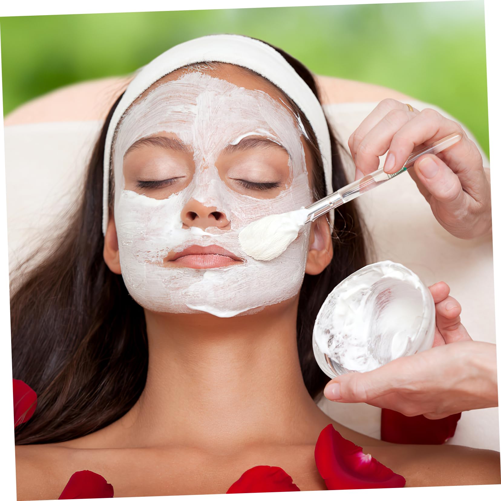 10-Piece Clear Glass Mask Mixing Bowls Set for Facial Organizer, Spa, Beauty Masks, and Candy Serving – Perfect for Skincare, DIY Beauty Treatments, and Party Desserts