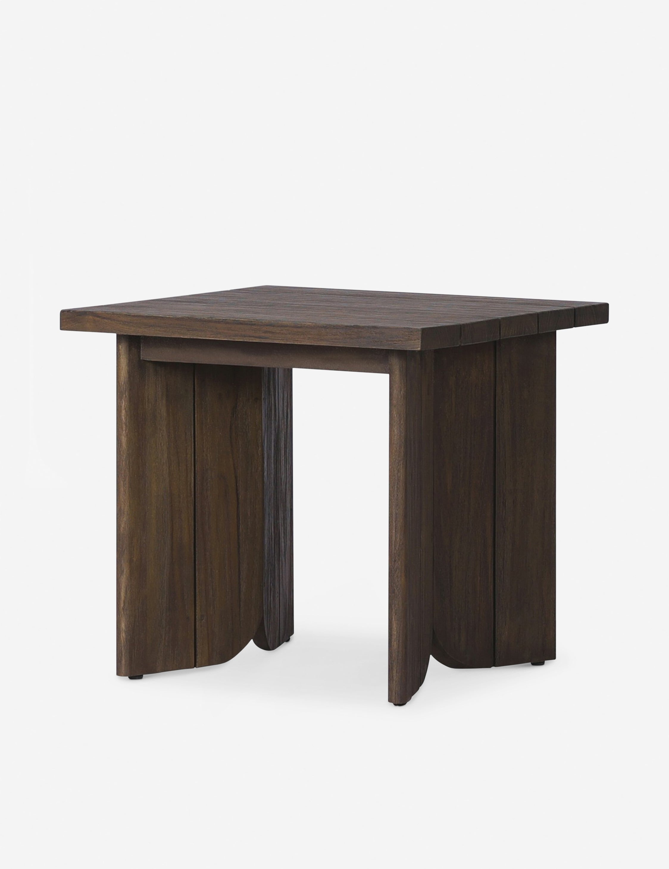 Giorgio Modern Indoor Outdoor Side Table - Small Accent End Table for Patio, Living Room, Bedroom & Balcony - Weather-Resistant & Space-Saving Design