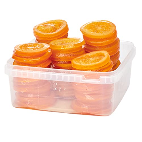 Amifruit Candied Orange Slices 2.2 lb - Gluten Free, GMO Free, Trans Fat Free - Sweetened Orange Slices in Sugar Syrup - Perfect for Baking, Snacking & Gift Giving