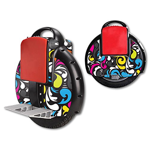 MightySkins Airwheel X3 Self Balancing Electric Unicycle Skin Wrap - Durable Protective Cover Sticker with Swirly Design | Perfect for Commuting, Urban Travel & Personal Transportation