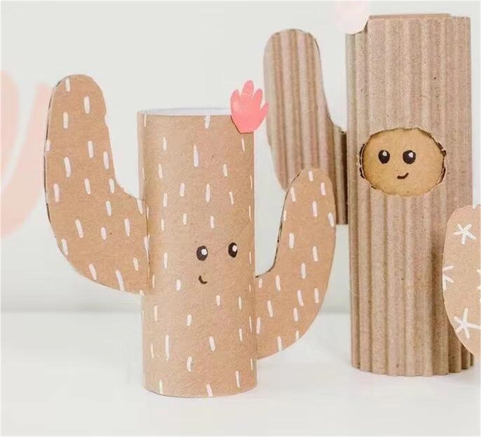 64 Pcs Brown Cardboard Tubes for DIY Crafts - 1.57x3.9 Inch Kraft Paper Rolls - Perfect for Kids Art Projects, School Supplies, and Home Decor
