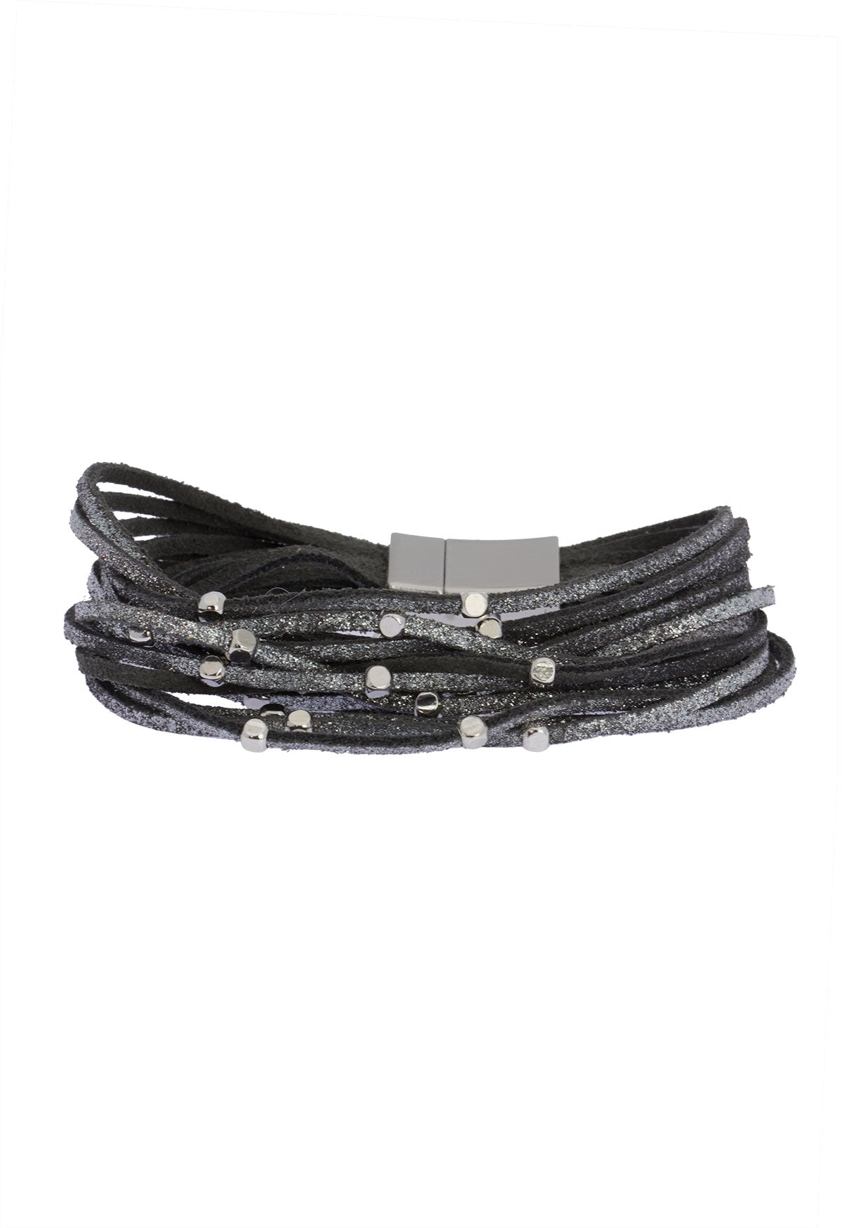 Double Wrap Genuine Leather Bracelet for Men & Women - Stylish Handmade Adjustable Wrap Bracelet for Casual & Formal Wear