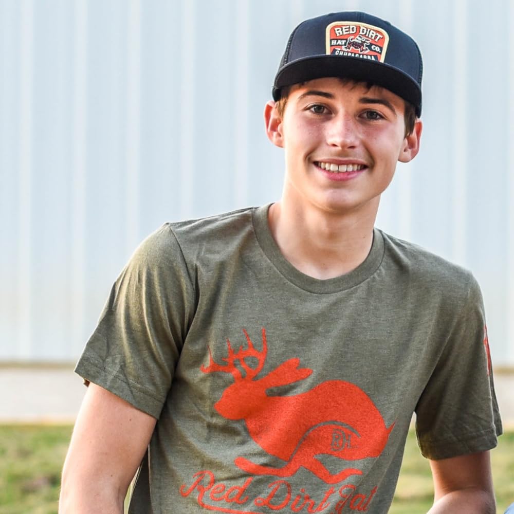 Red Dirt Hat Company Wildlife Adjustable Snapback Hat - Stylish & Comfortable Outdoor Hunting & Fishing Cap for Men & Women - Perfect for Camping, Hiking & Outdoor Adventures