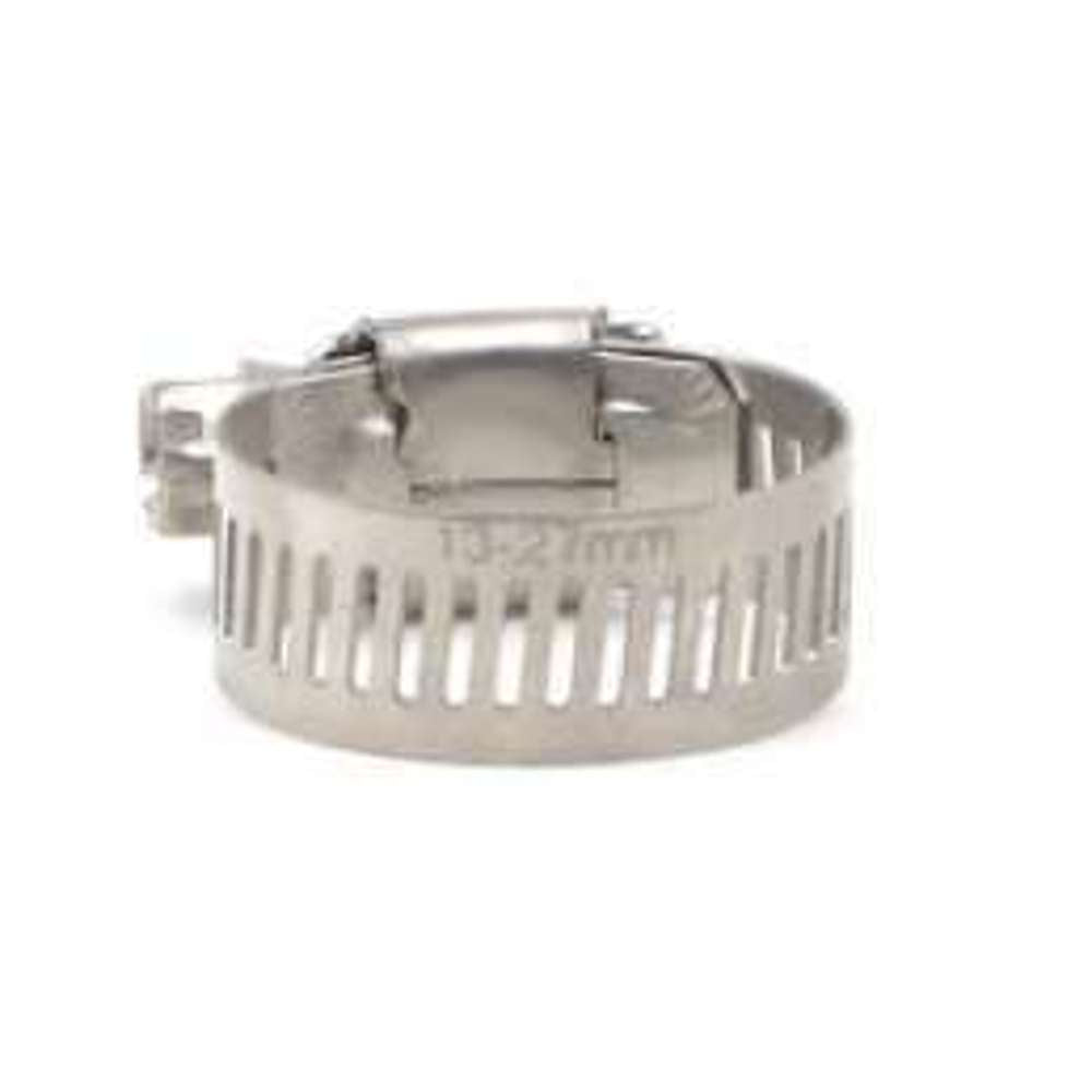 Stainless Steel Accordion Hose Clamp 13-27mm for Automotive, Plumbing & DIY Projects - Durable & Adjustable Pipe Clamp