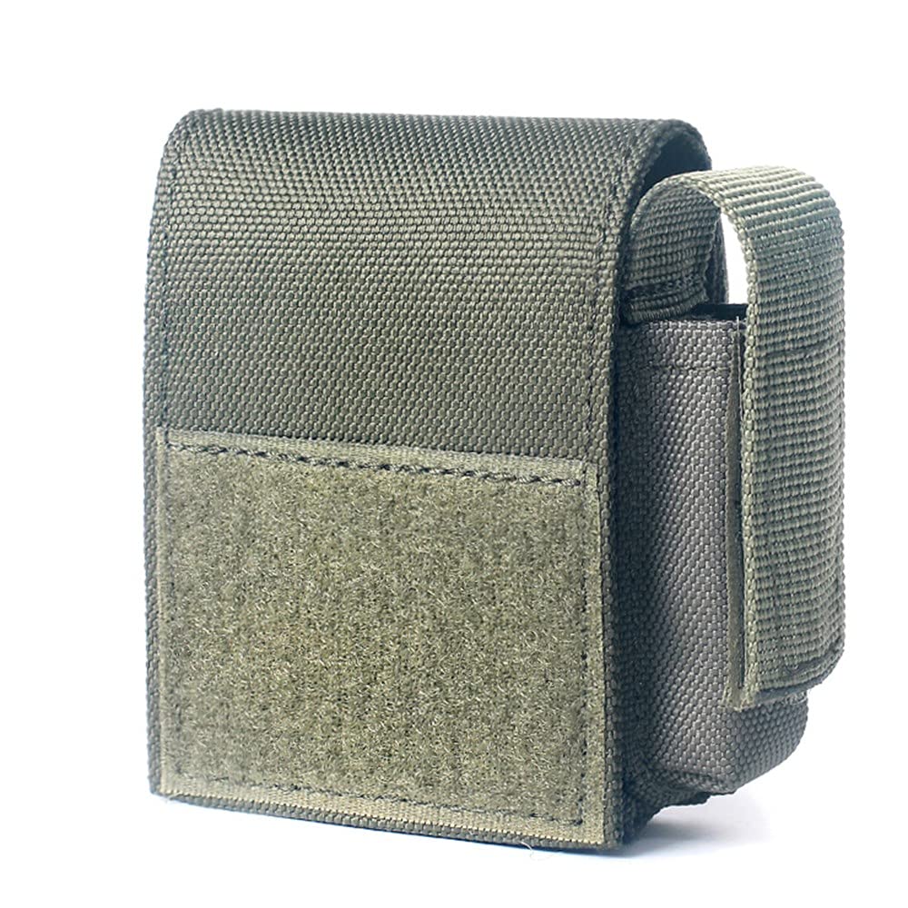 Tactical MOLLE EDC Pouch - Military Grade Outdoor Gear Organizer for Hunting, Camping & Survival - Waist Belt Wallet & Battery Storage Case - Perfect for Hiking, Airsoft & Tactical Missions