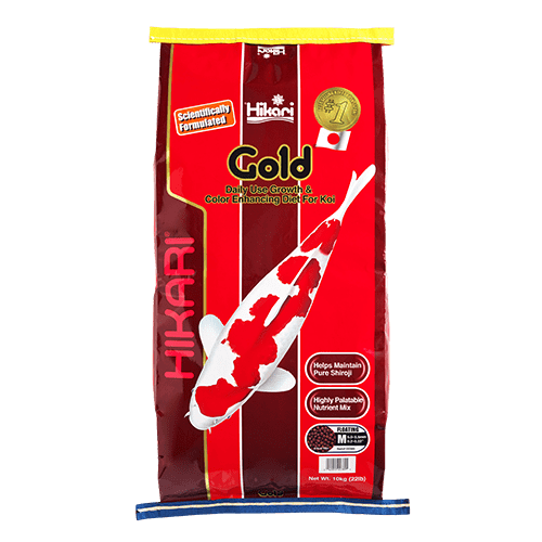 Hikari Koi Gold Floating Pellet Fish Food - Premium Floating Pellets for Koi, Goldfish & Pond Fish - Ideal for Outdoor Ponds, Water Gardens & Aquariums
