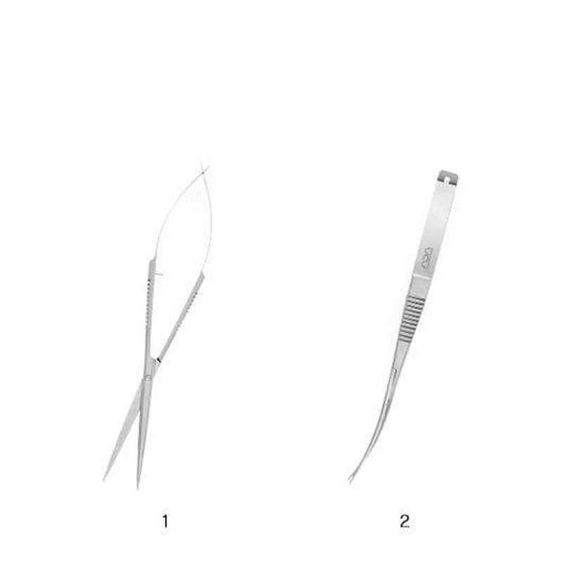 ADA Pro Spring Scissors - Stainless Steel Hair Cutting Shears for Professional Salon & Home Use - Perfect for Hairdressers, Stylists & DIY Haircuts