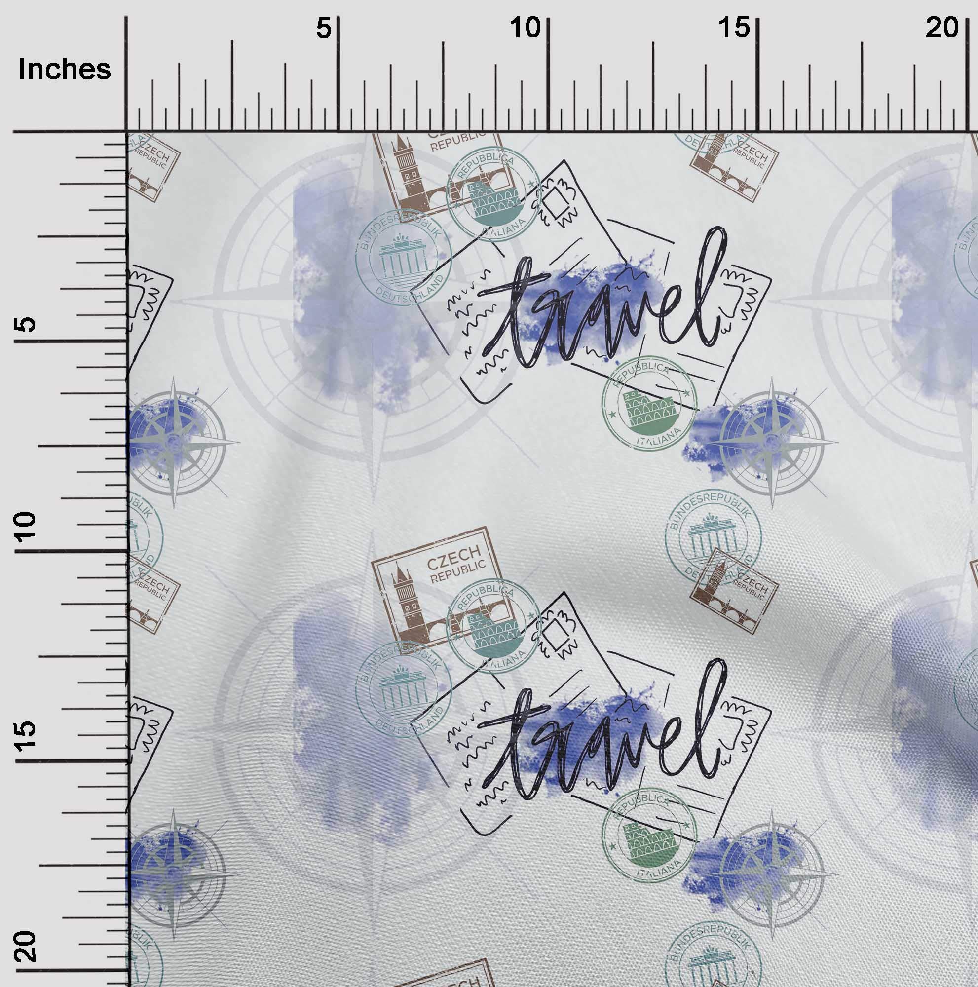 oneOone Viscose Chiffon Fabric - Lavender Blue 42