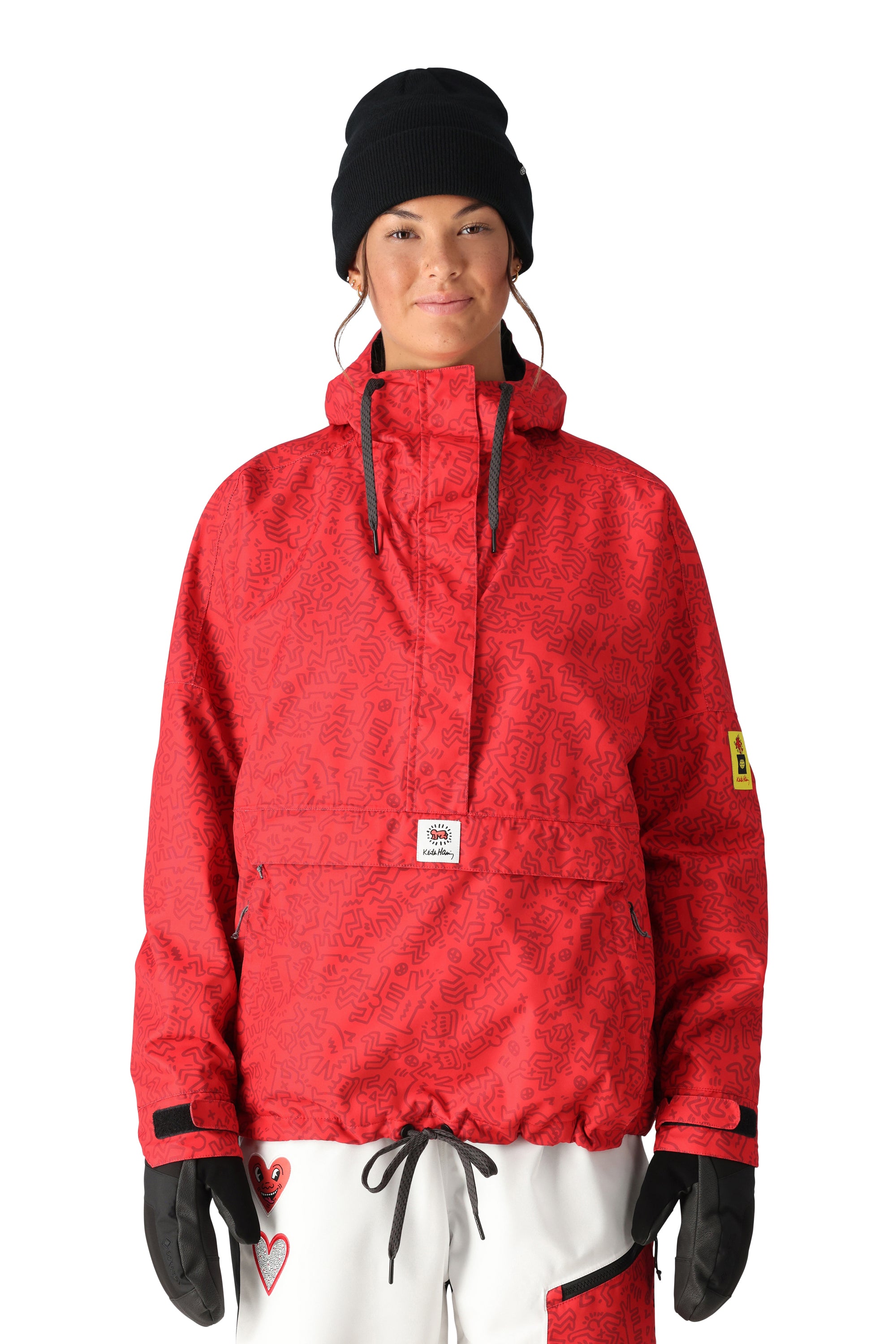 686 Women's Outline Shell Anorak Jacket - Waterproof Windproof Lightweight Outdoor Jacket for Hiking, Skiing & Winter Sports (2025 Edition)