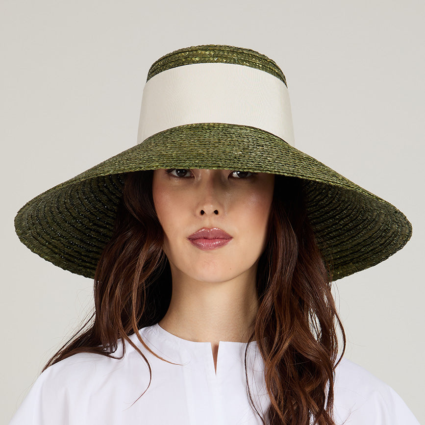 Mirabel Straw Wide Brim Sun Hat for Women - UPF 50+ UV Protection, Breathable Summer Beach Hat for Outdoor, Travel & Gardening