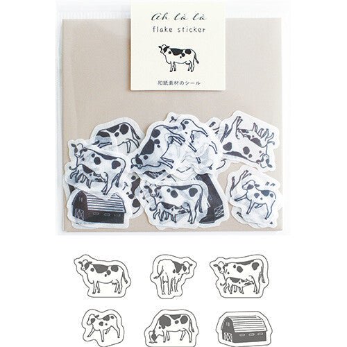 Ah La La Flake Stickers - Premium Decorative Stickers for Scrapbooking, Journals & DIY Crafts | EL COMMUN