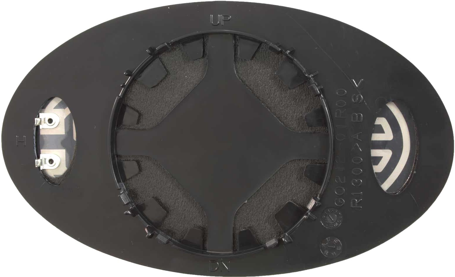 APDTY 67824 Right Side View Mirror Replacement Glass - Perfect Fit for [Vehicle Model] - Durable OEM Replacement for Safe Driving & Parking Assistance