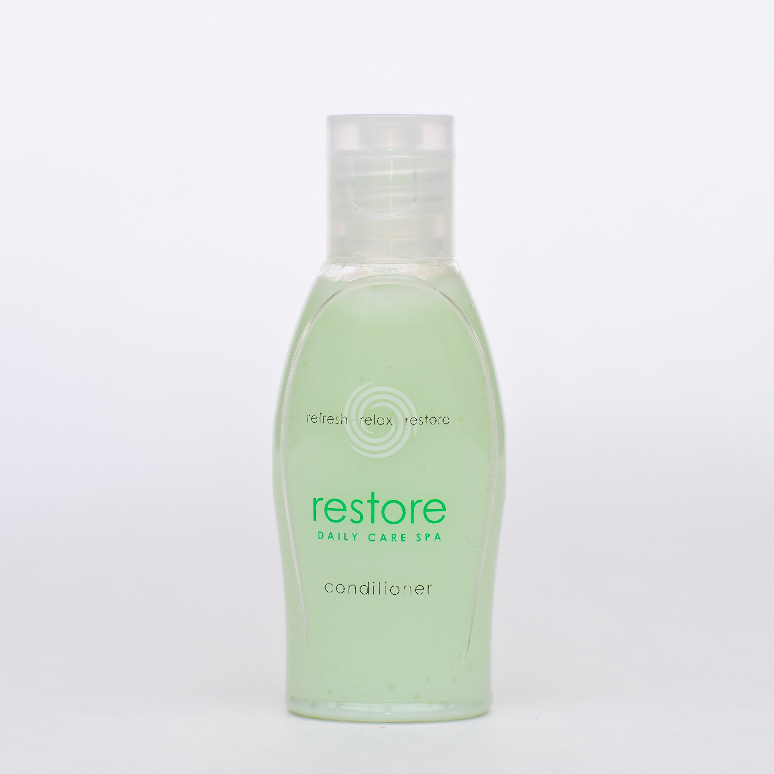 Restorative Hair Conditioner 1oz Travel Size with Flip-Top Cap - Bulk Pack of 288 for Hotels, Motels & Salons | Perfect for Hospitality Amenities & Personal Travel Kits