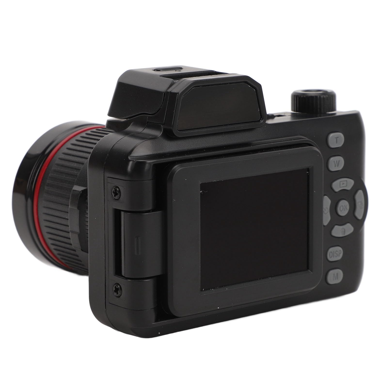 4K 50MP Digital Camera with 16x Zoom & Flip Screen - 1080P Video Recording, Built-in Fill Light - Portable Vlogging Camera for Travel, YouTube, and Family Moments