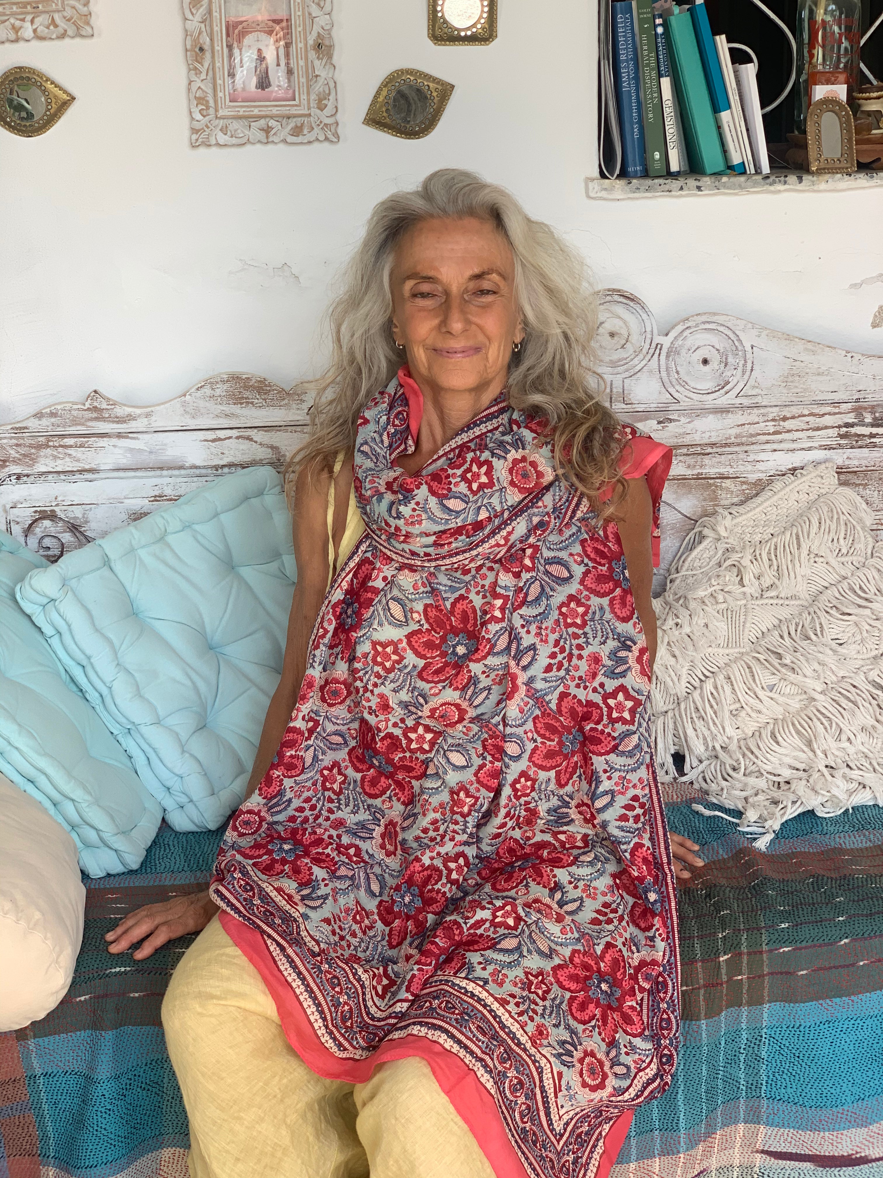 Hand Block Printed Cotton Sarong Pareo - New Collection | Beach Cover-Up, Summer Wrap, Boho Fashion Accessory