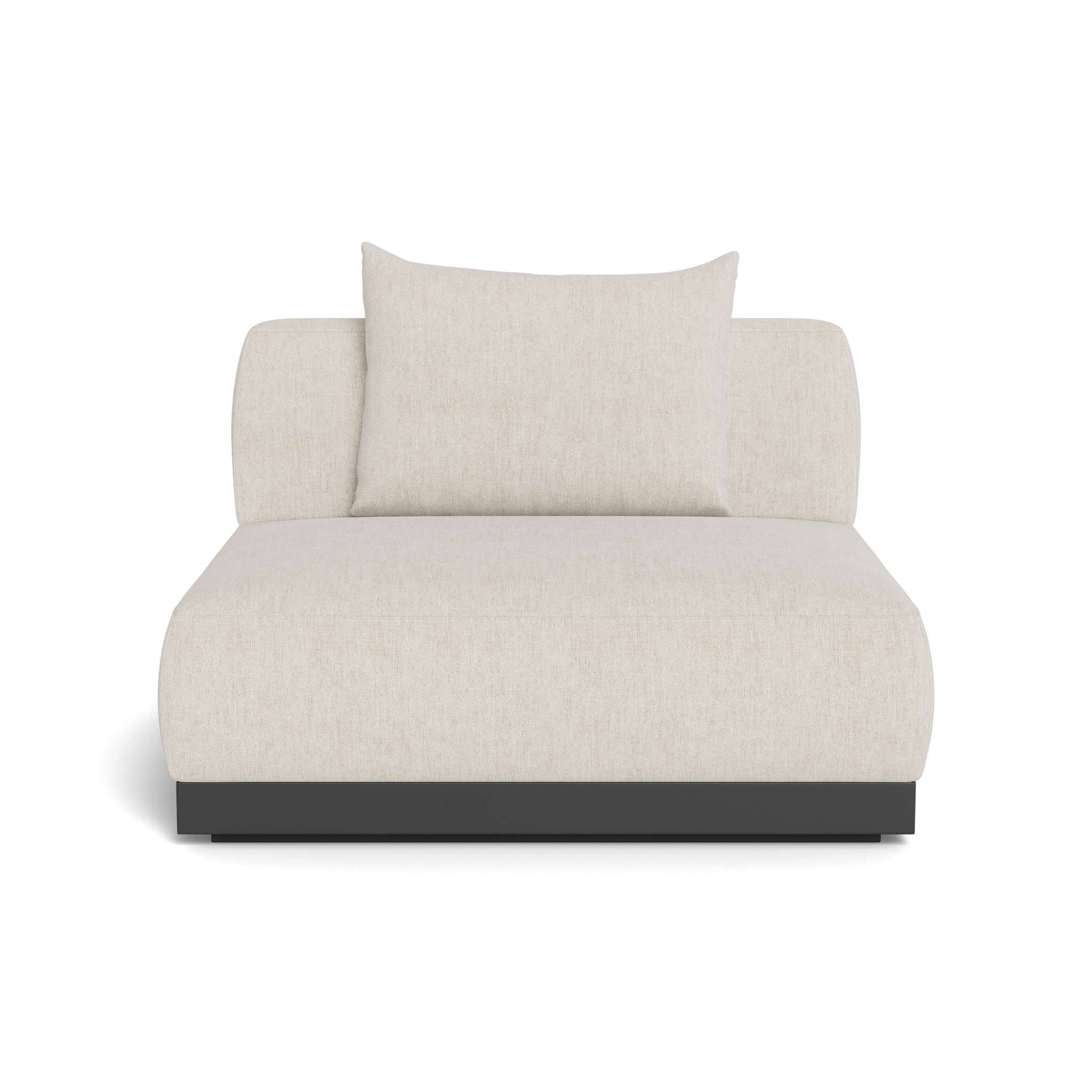 Amalfi Swivel Armless Chair - Modern Accent Chair for Living Room, Bedroom, Office - 360-Degree Rotation, Comfortable Upholstered Seat - Perfect for Small Spaces, Reading Nook, or Lounge Area