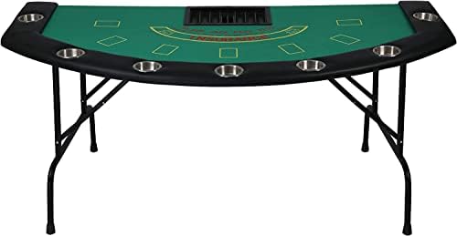 Foldable 7-Player Poker Table - 71