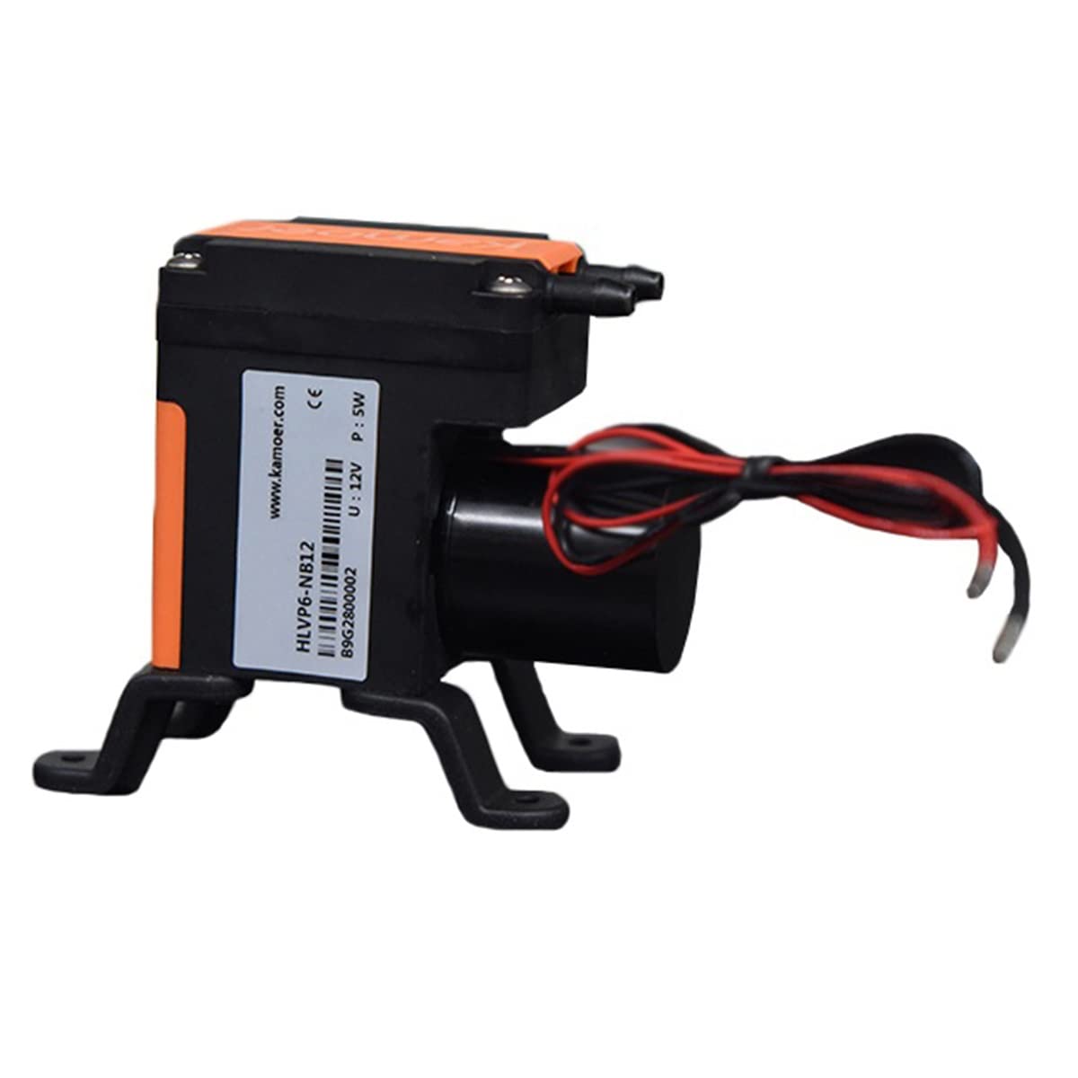 12V/24V Submersible Sump Pump - HLVP6 Micro Vacuum Diaphragm Pump - Silent Self-Priming Water Transfer Pump for Aquariums, Ponds & Flood Control