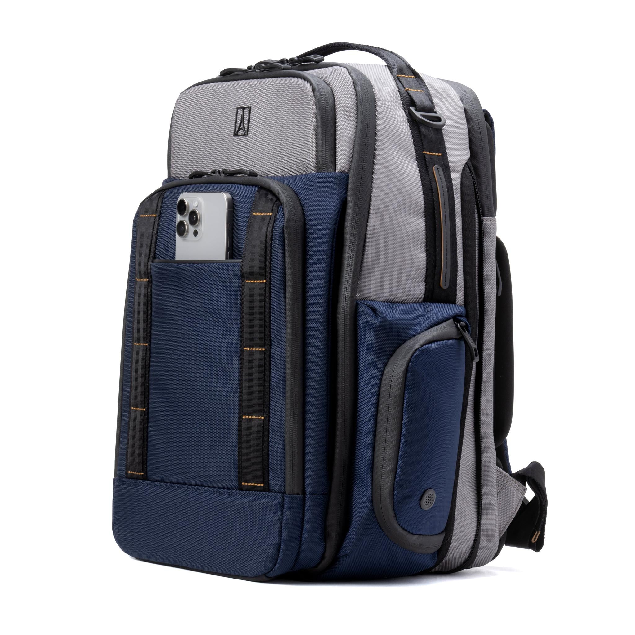 Travelpro Altitude Large Expandable Travel Laptop Backpack 30-36L - Durable Carry-On Backpack for Business Travel, College & Commuting with Laptop Compartment & USB Port
