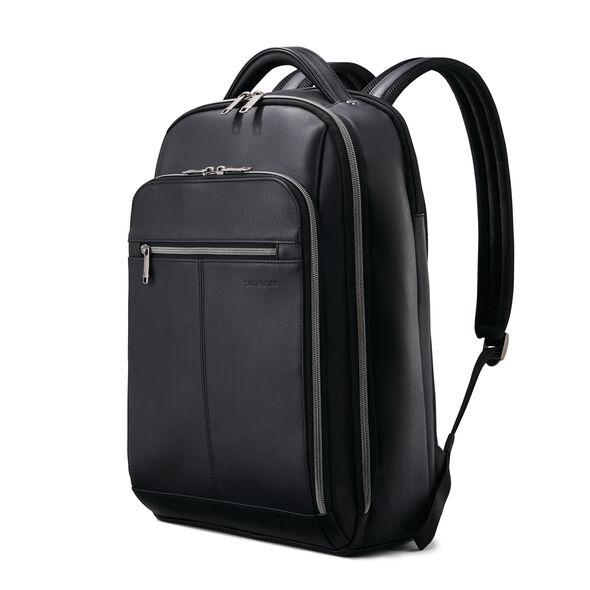 Samsonite Classic Leather Backpack for Men & Women - Durable Business Travel Backpack with Laptop Compartment - Perfect for Office, School, College & Commuting