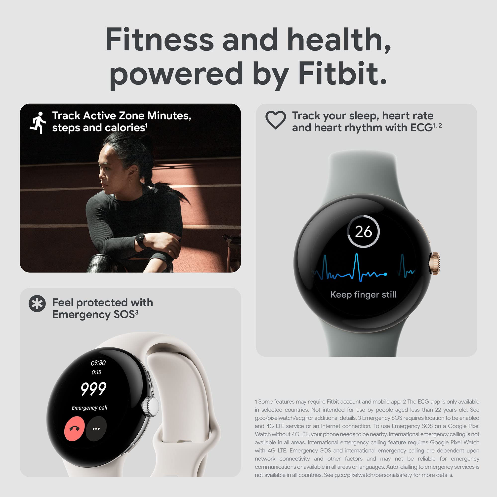 Google Smartwatch with USB Charging - Black & Obsidian Strap - One Size Fits All - Perfect for Fitness Tracking, Notifications & Everyday Wear