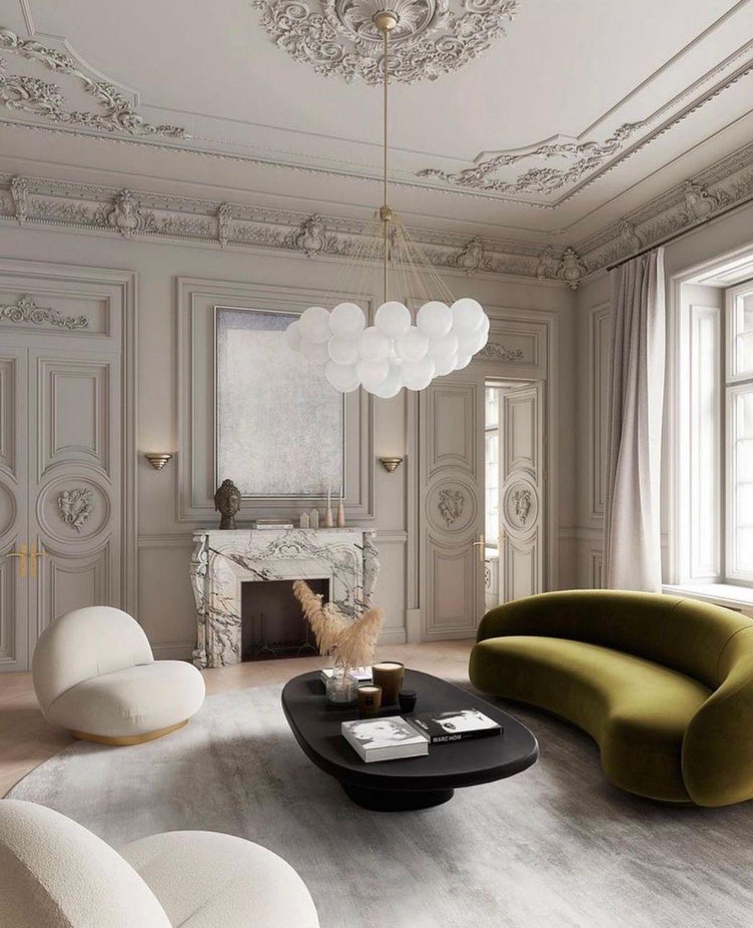 Elegant Crystal Bubble Chandelier - Modern Ceiling Light Fixture for Dining Room, Living Room, Bedroom & Wedding Decor