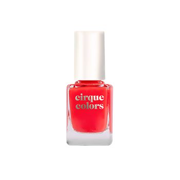 Cirque Colors Poppy Jelly Nail Polish - 0.37 oz Vegan & Cruelty-Free Long Lasting Gel Nail Polish for Women - Perfect for Manicures, Pedicures, and Nail Art Designs
